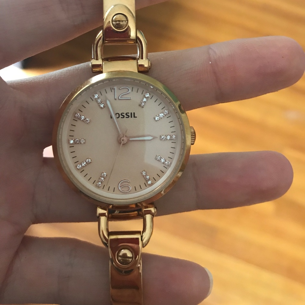 Fossil Rose Gold watch